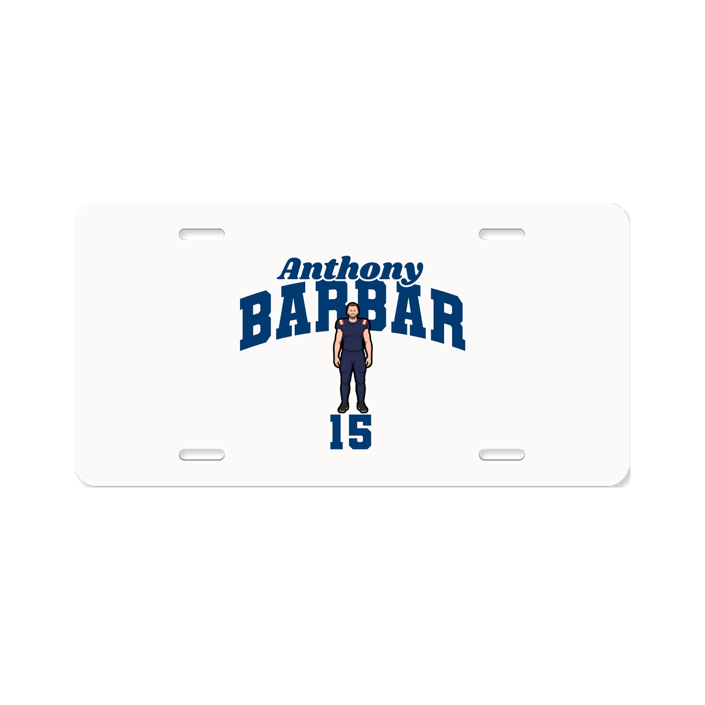 License Plate — Signature Arch in Classic
