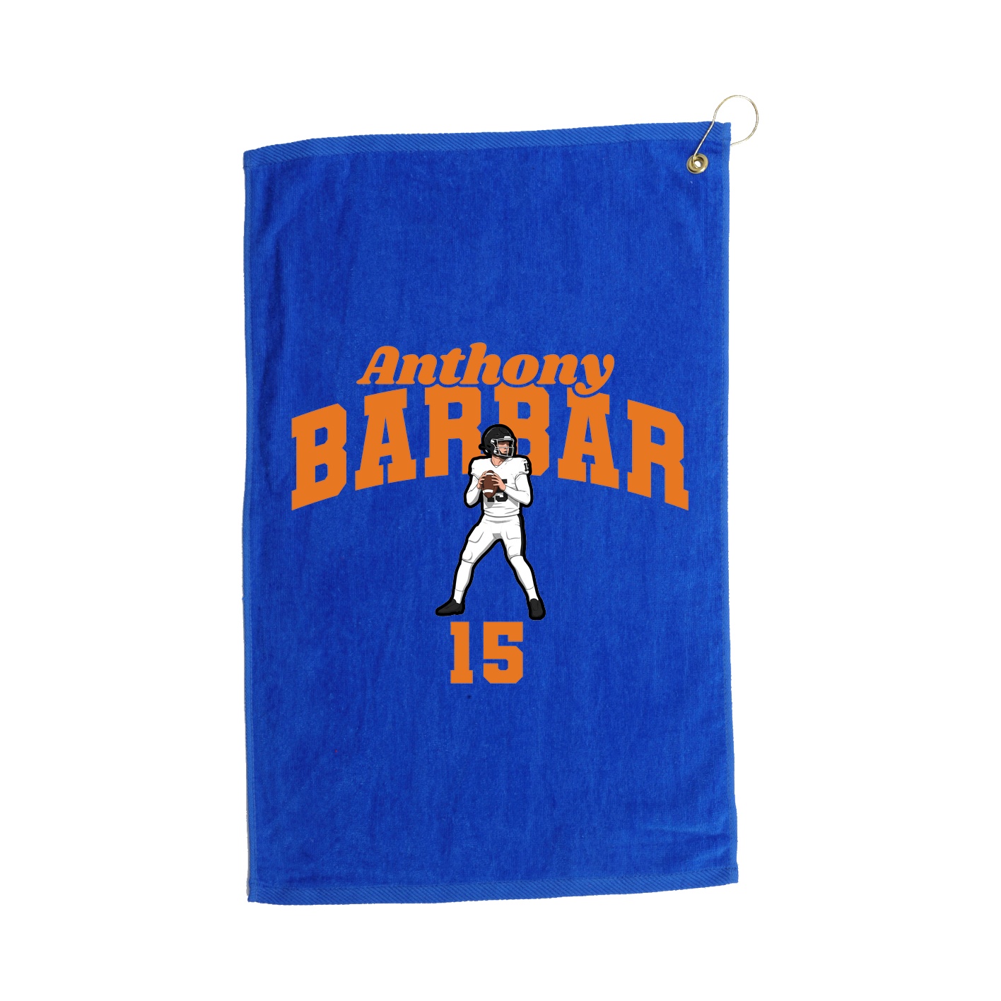 Golf Towel — Signature Arch in Royal