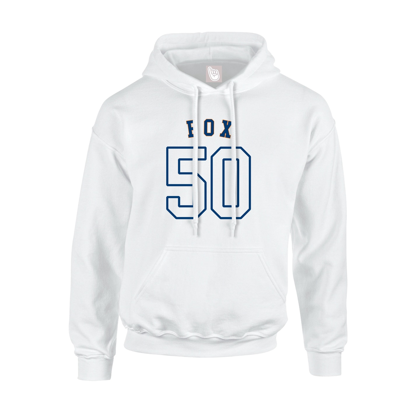 Hoodie — Shirsey Arch in White