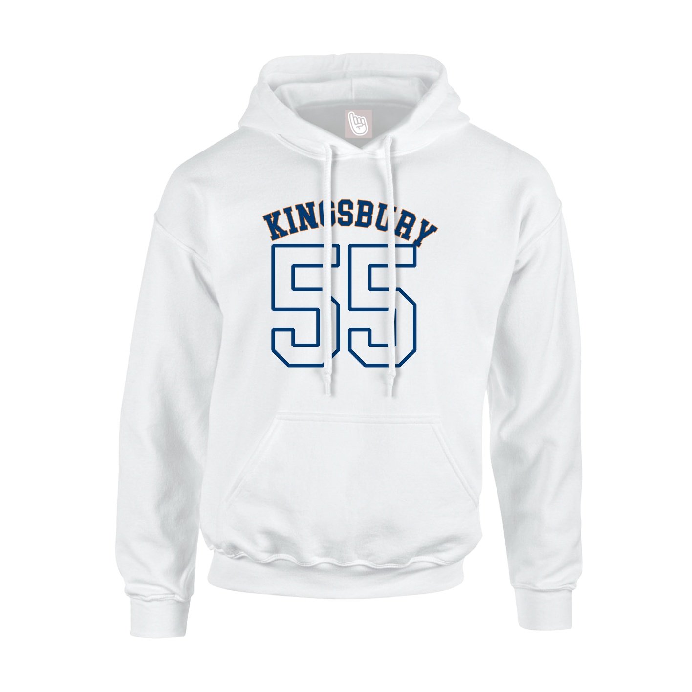 Hoodie — Shirsey Arch in White