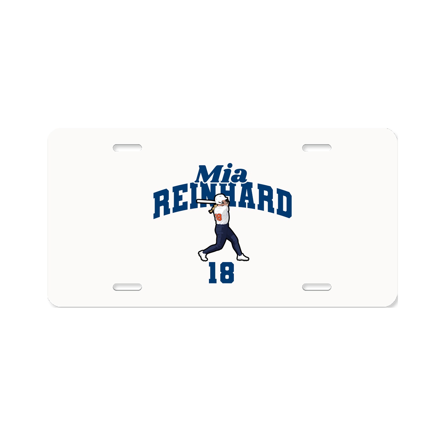 License Plate — Signature Arch in Classic