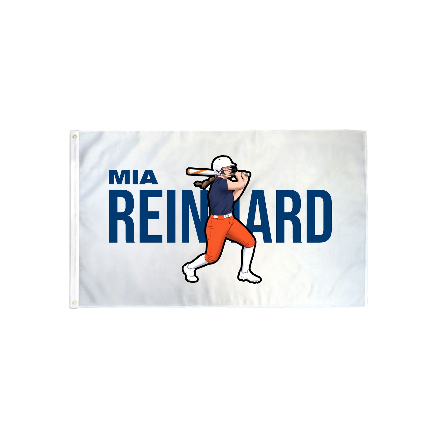 3x5 Flag — Player Name in Classic