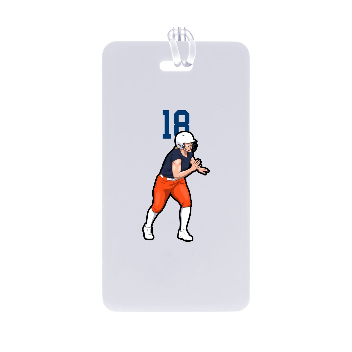Bag Tag — Number Top in Classic