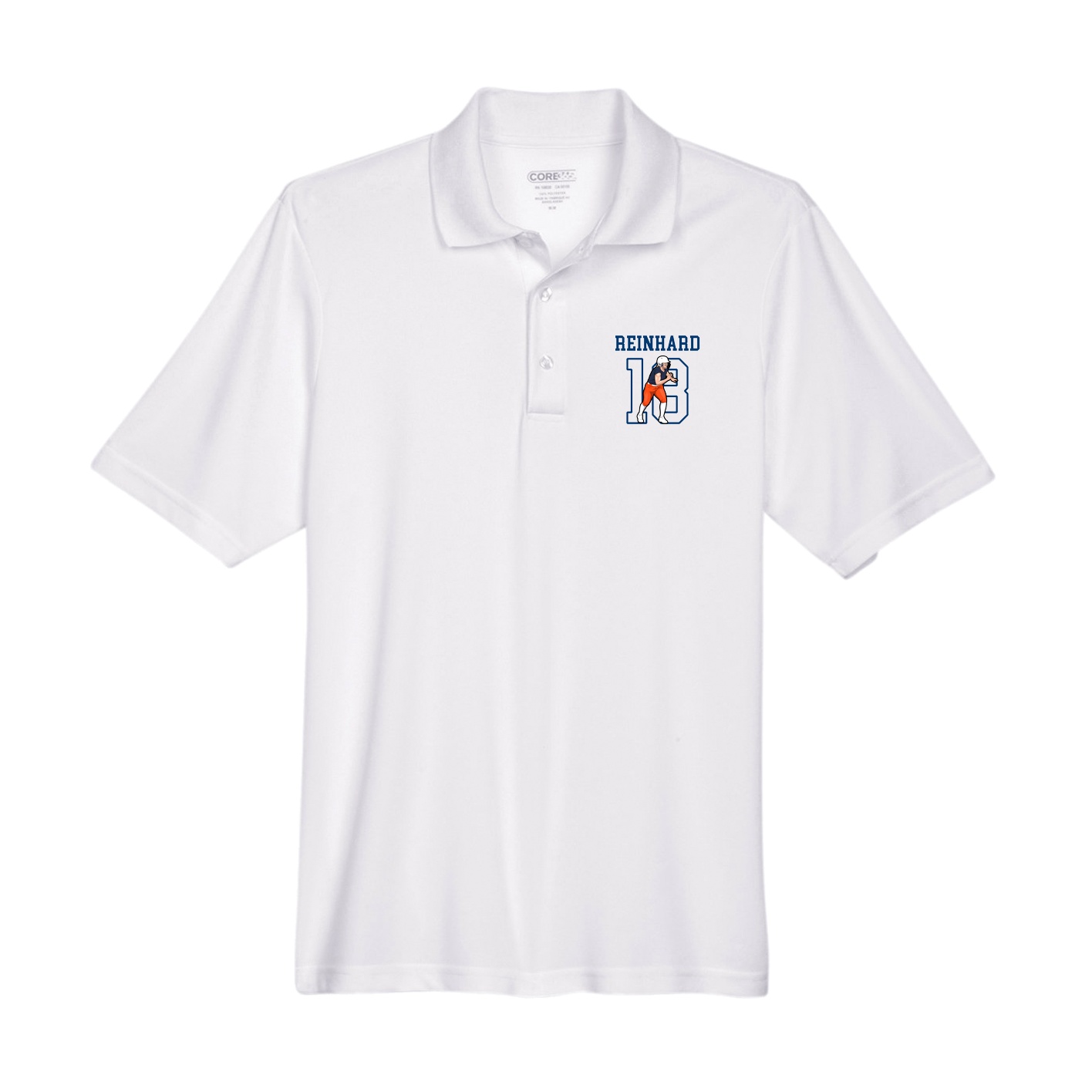 Performance Polo — Shirsey in White