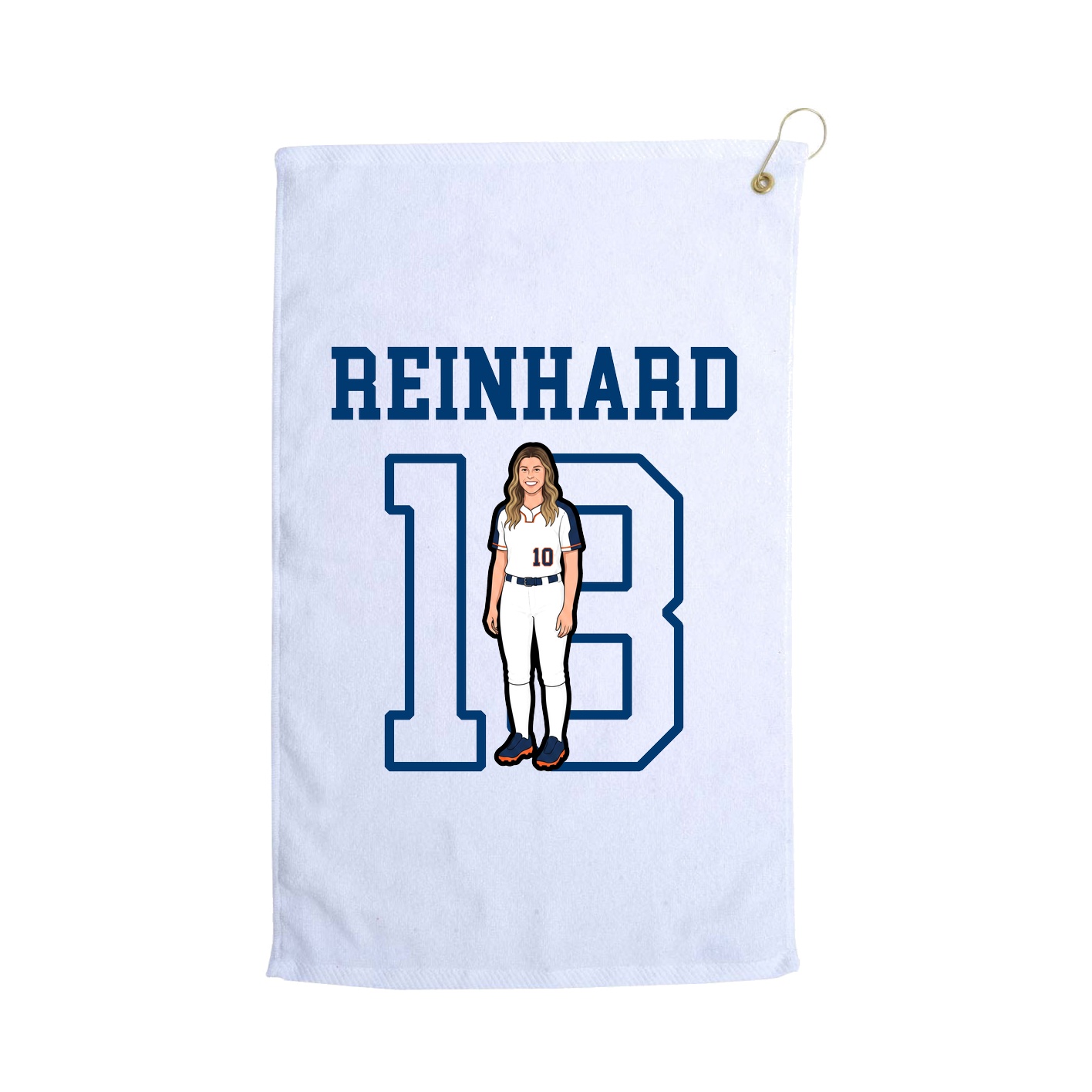 Golf Towel — Shirsey in White