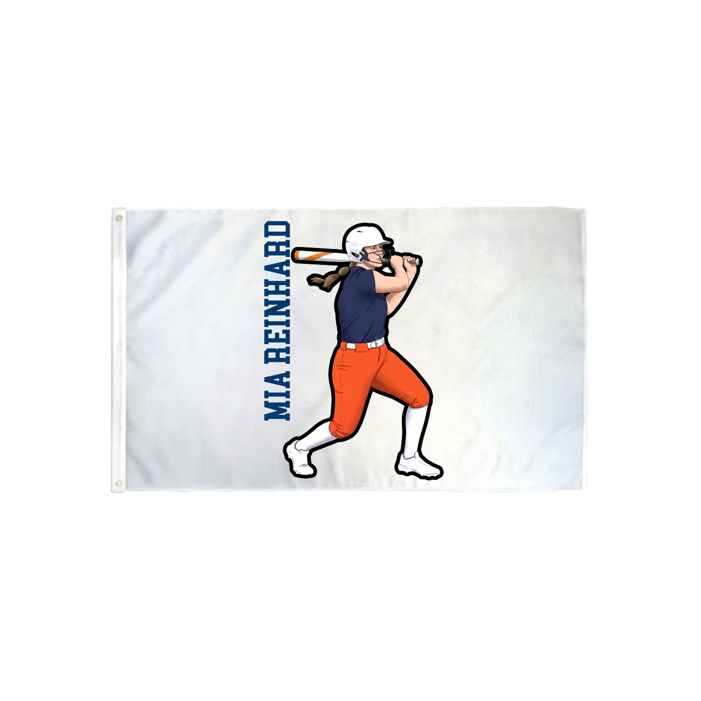 3x5 Flag — Name Vertical in Classic