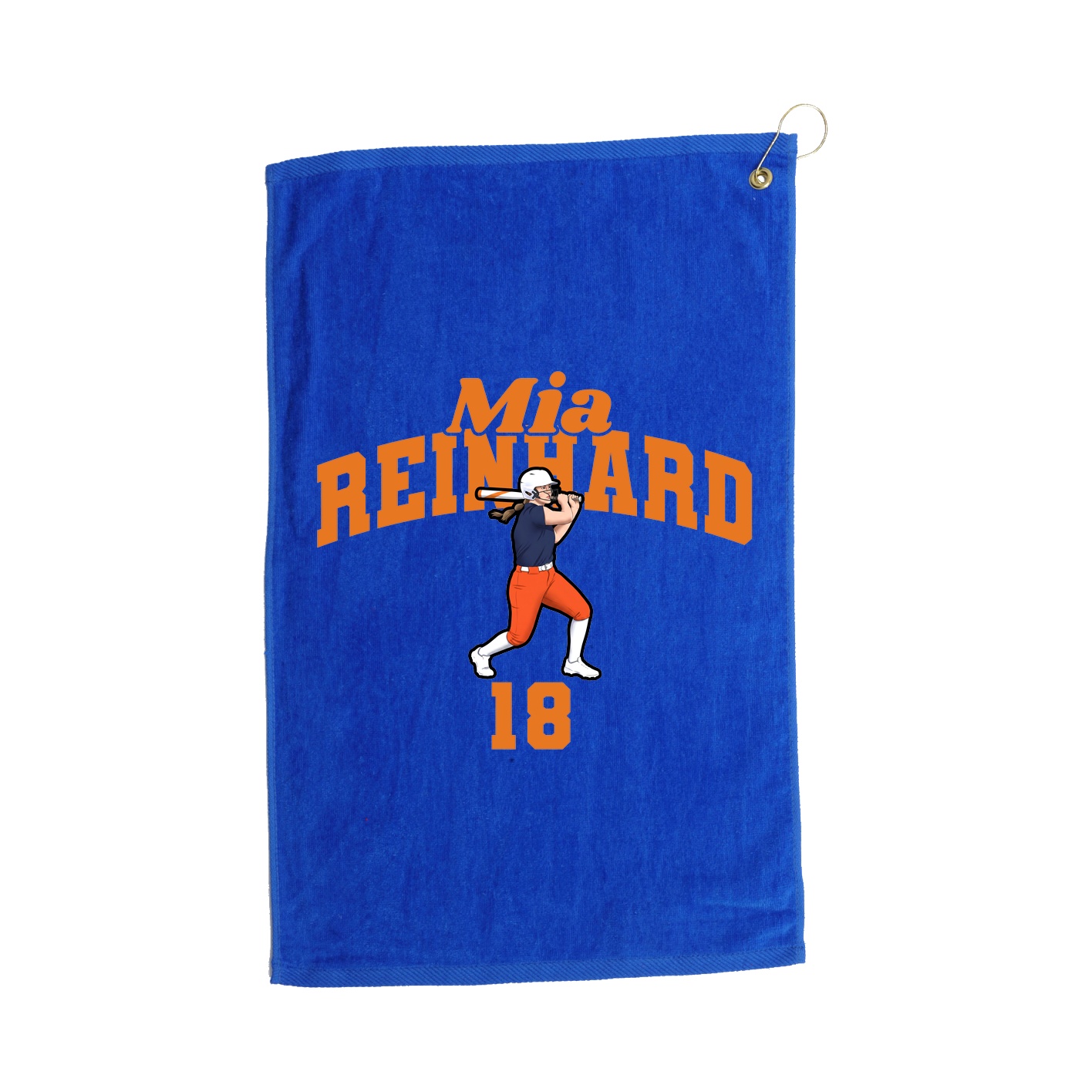 Golf Towel — Signature Arch in Royal