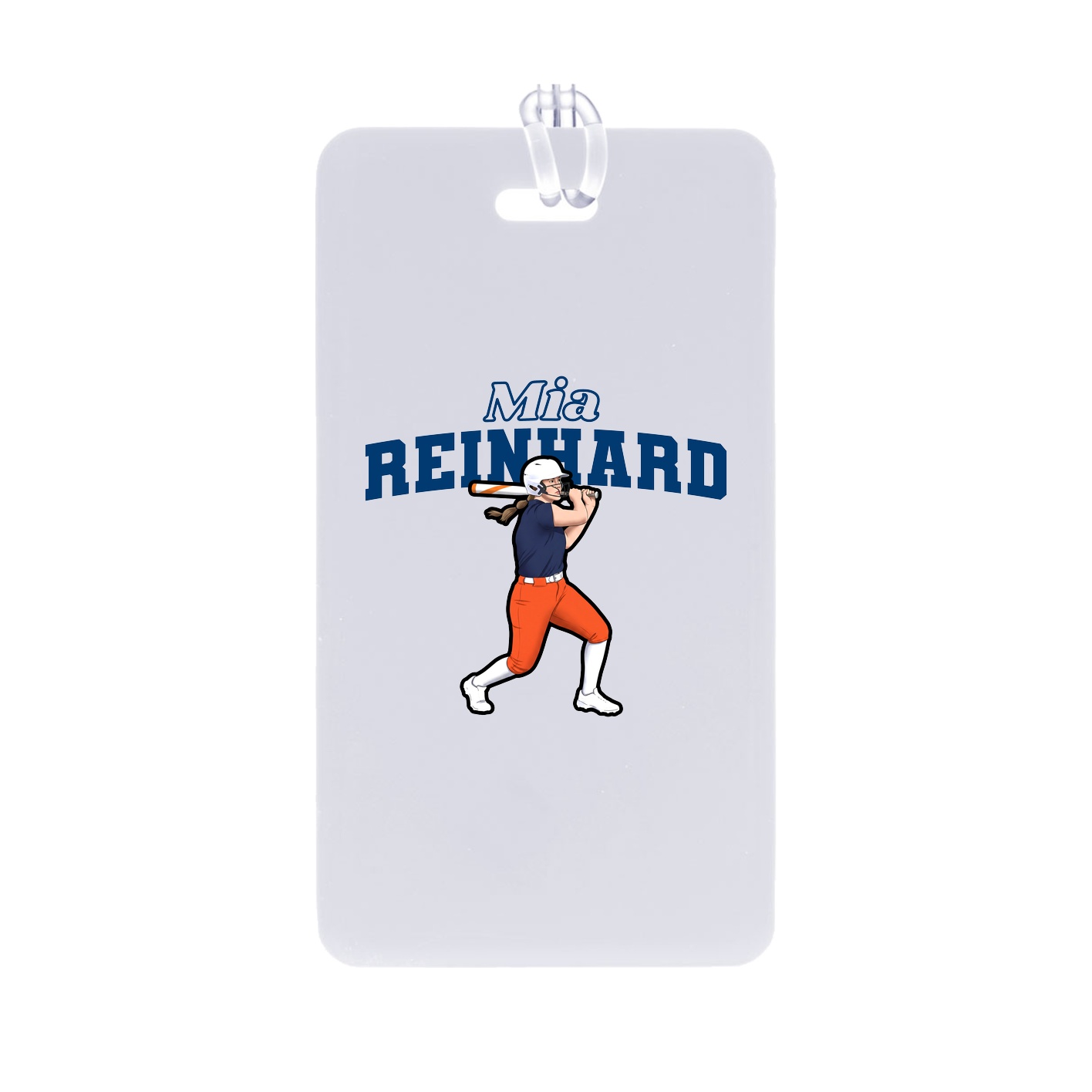 Bag Tag — Name Arch in Classic