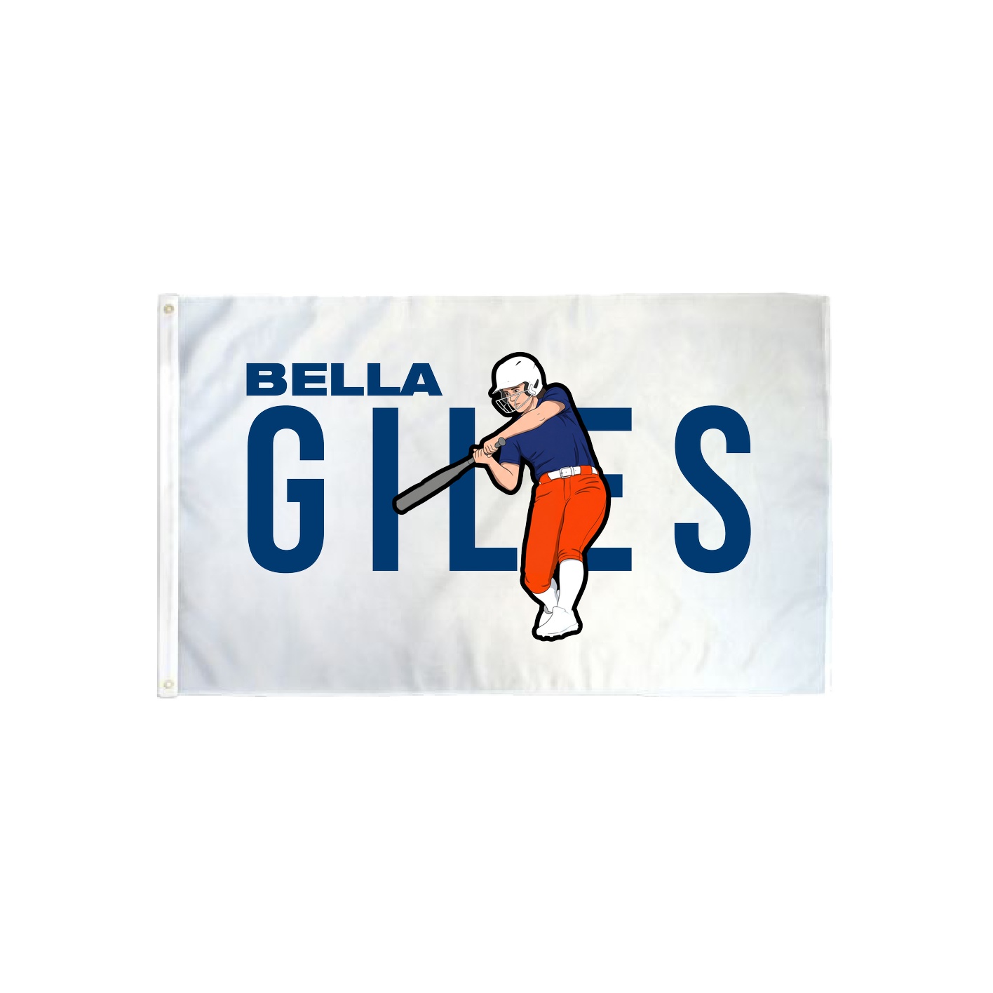 3x5 Flag — Player Name in Classic