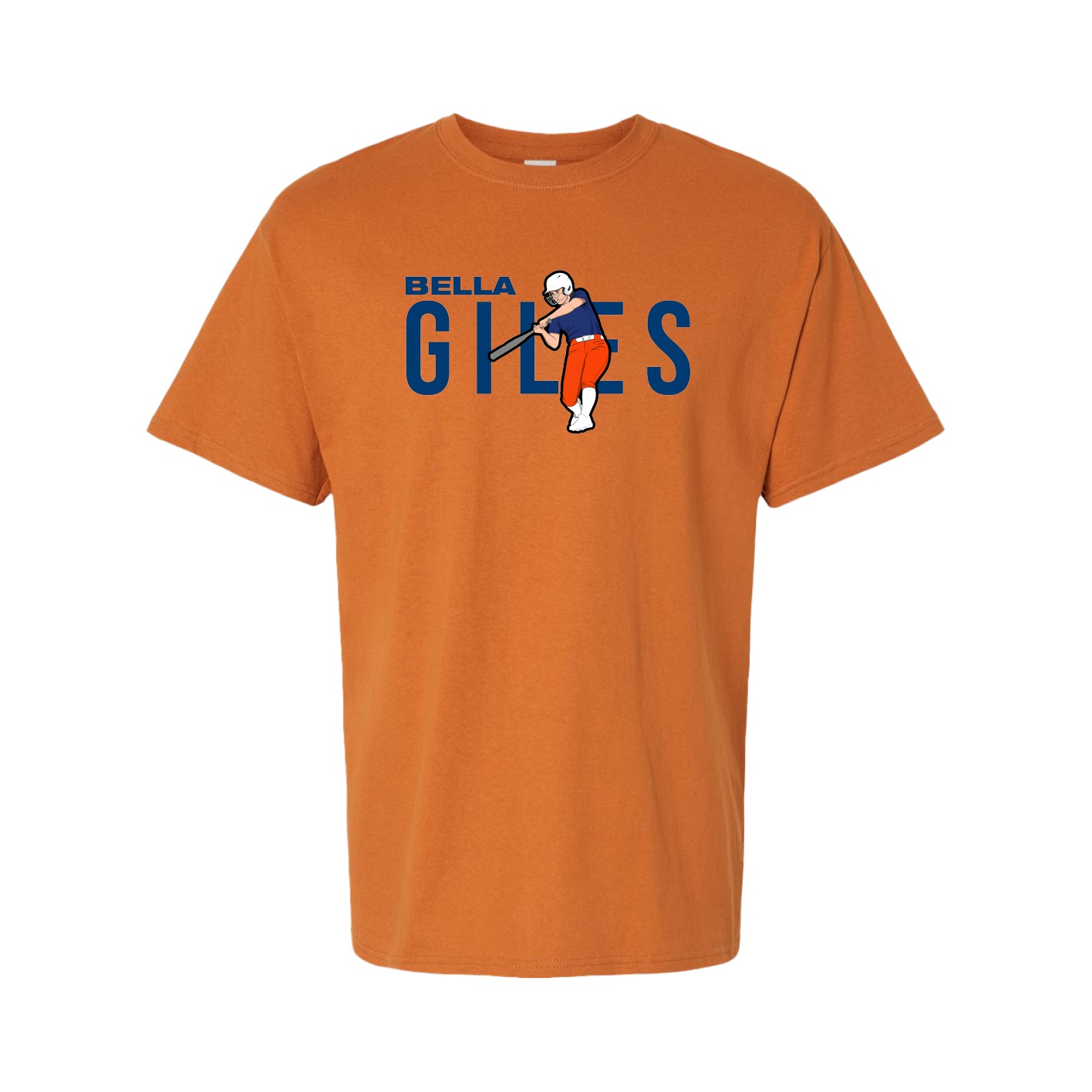 Tee — Player Name in Orange