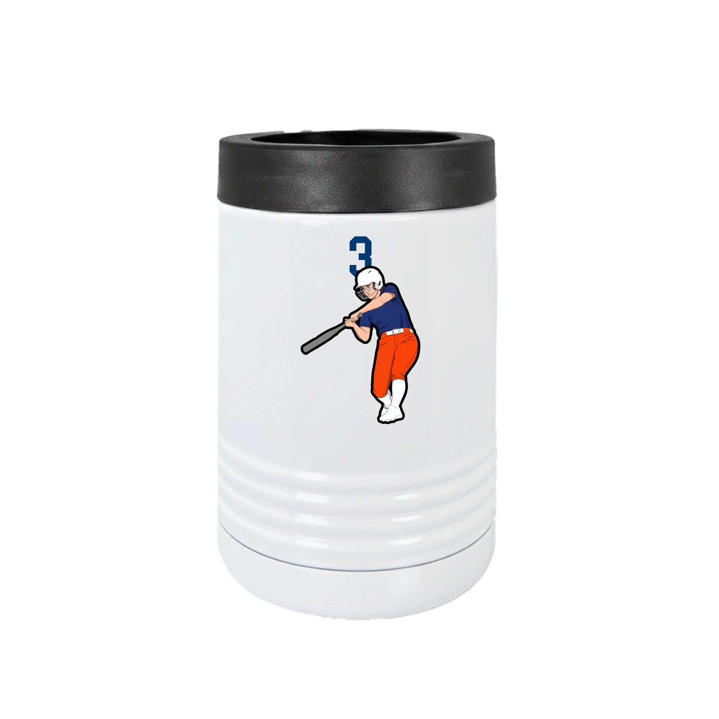Beverage Holder — Number Top in White