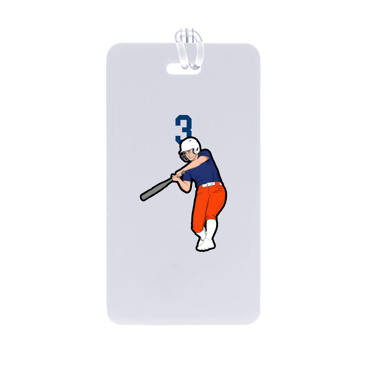 Bag Tag — Number Top in Classic