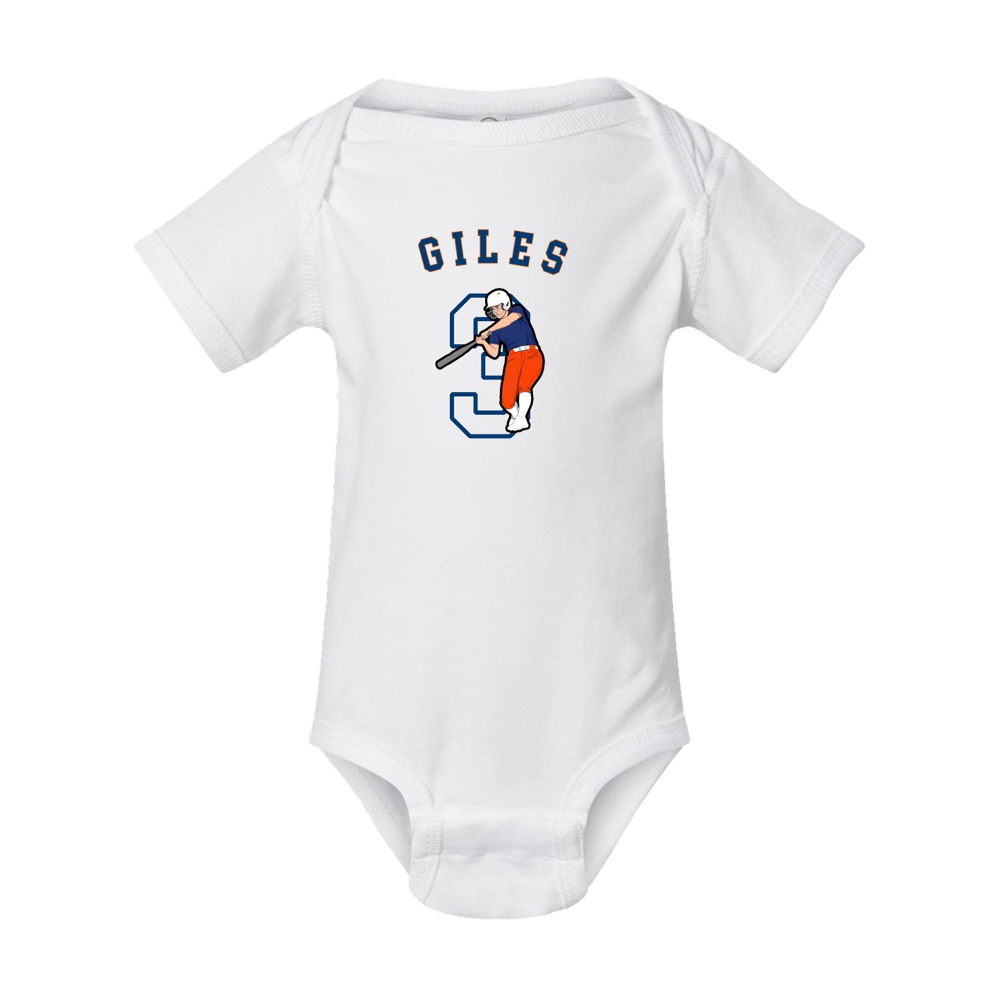 Baby Onesie — Shirsey Arch in White