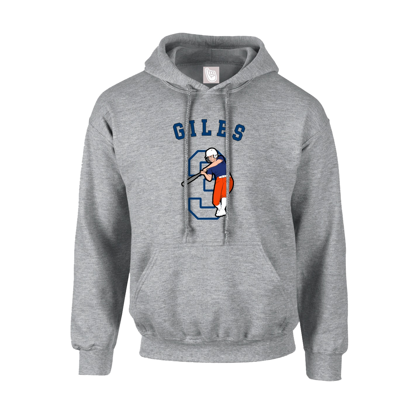 Youth Hoodie — Shirsey Arch in Grey