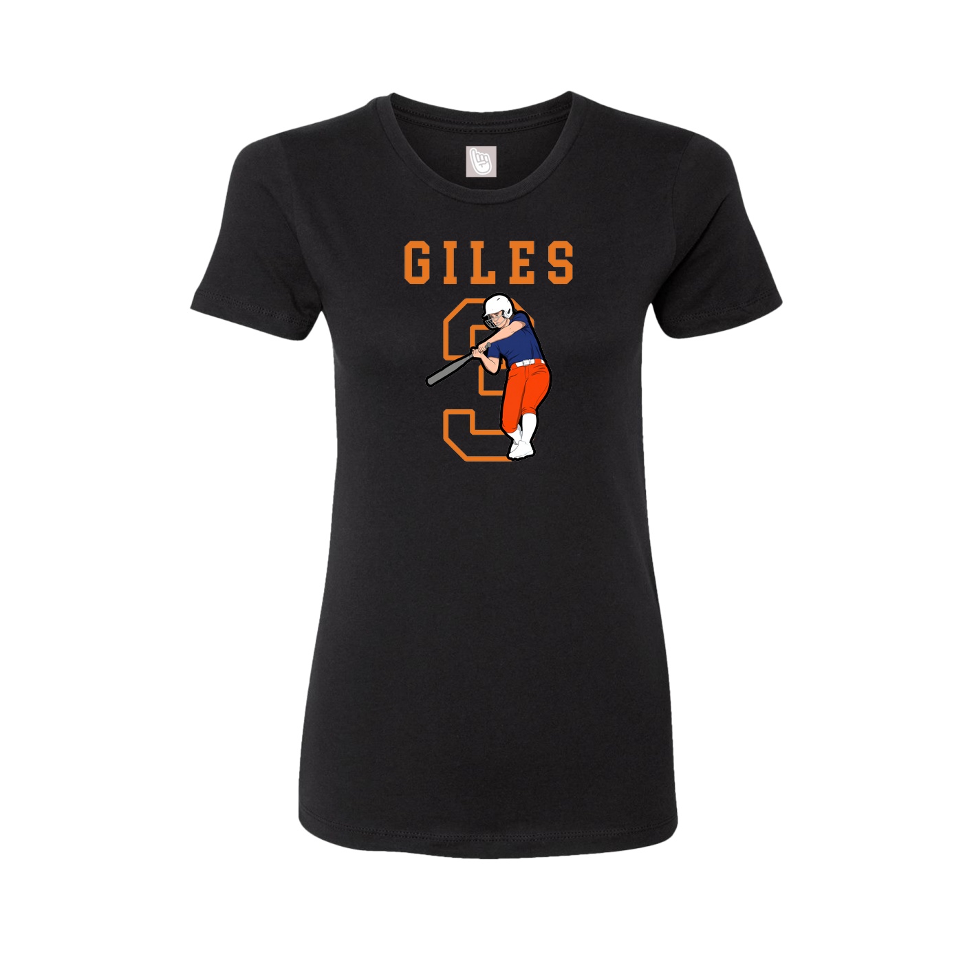 Fitted Women's Tee — Shirsey in Black