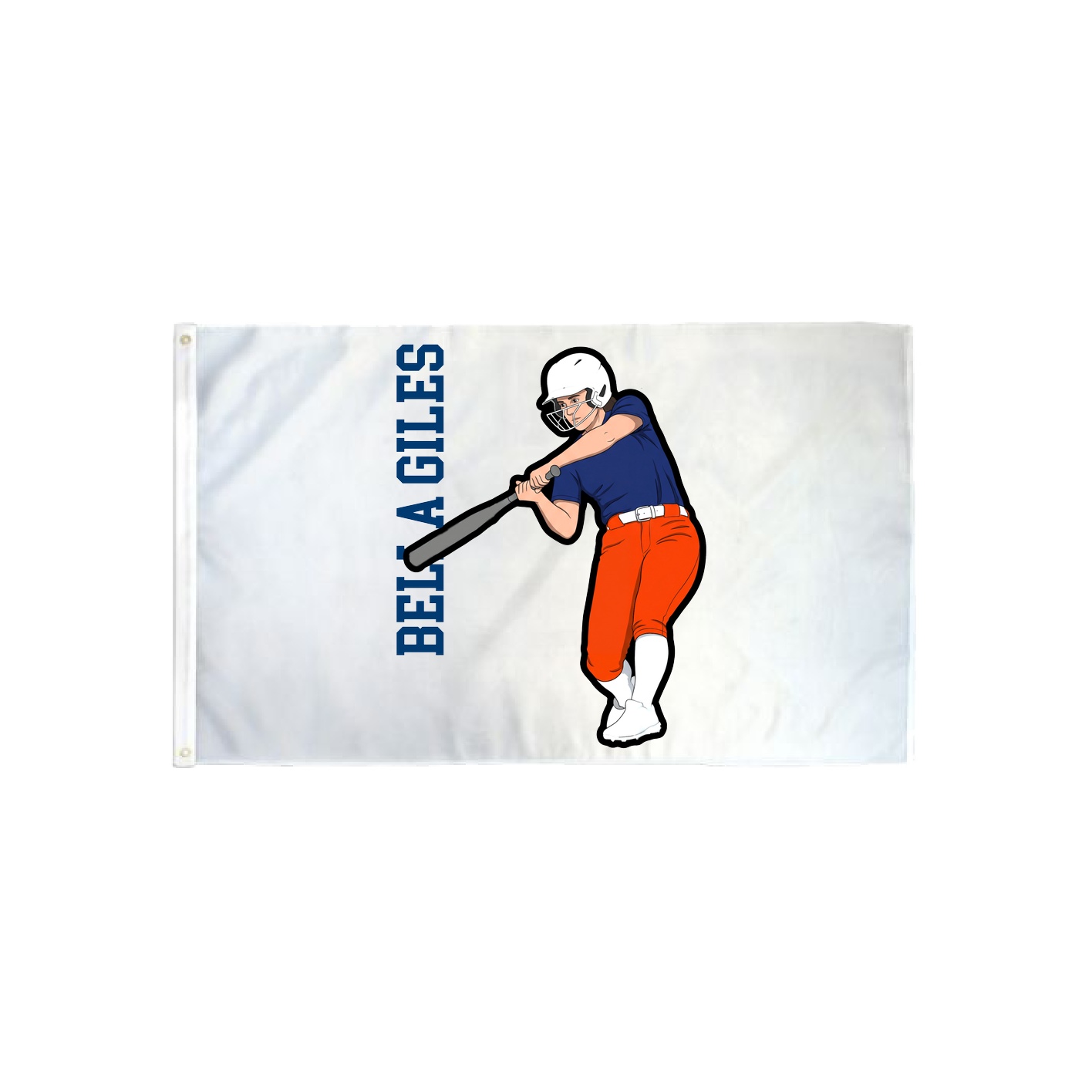 3x5 Flag — Name Vertical in Classic