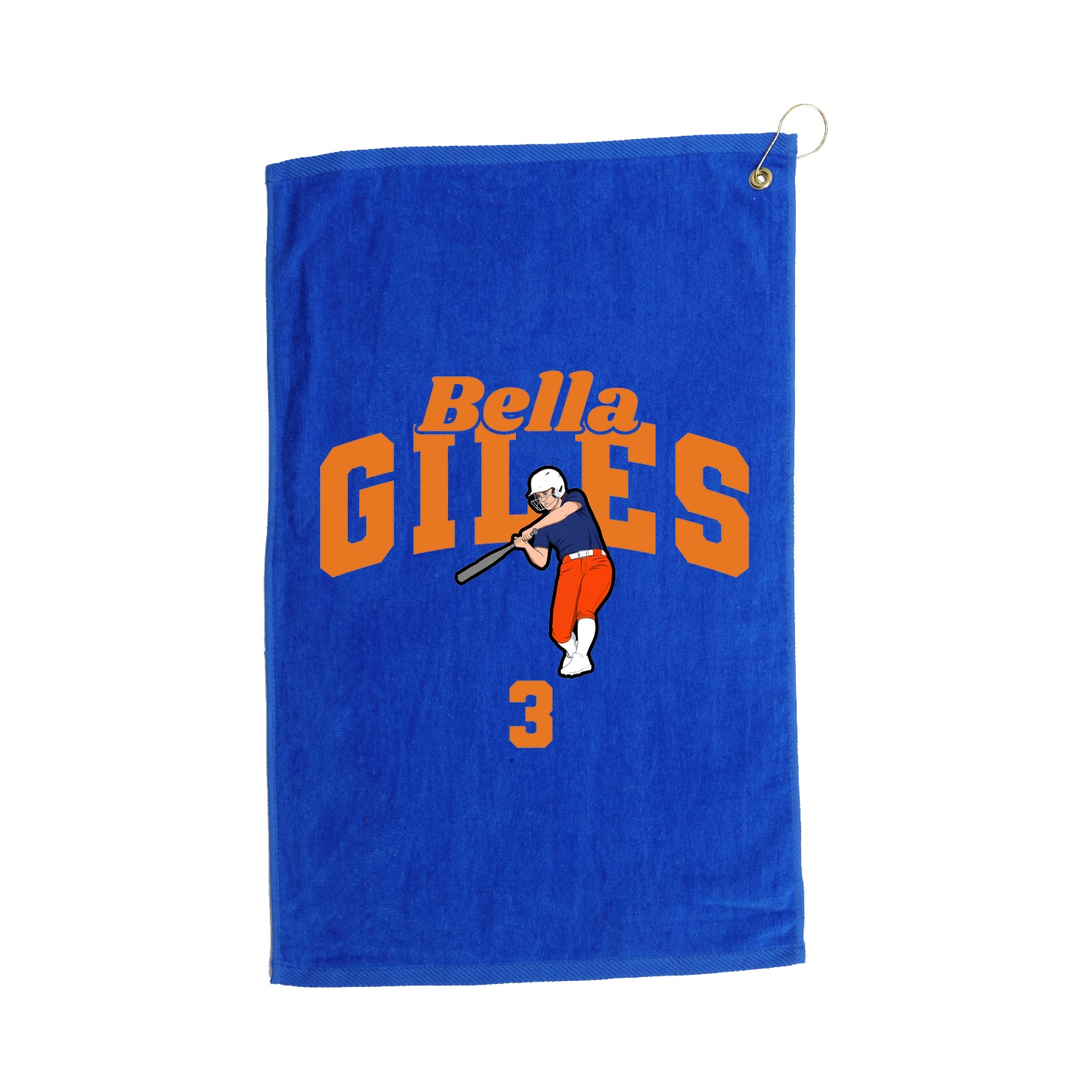 Golf Towel — Signature Arch in Royal