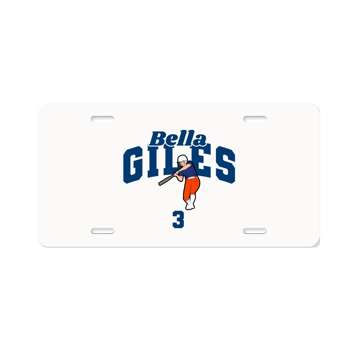 License Plate — Signature Arch in Classic