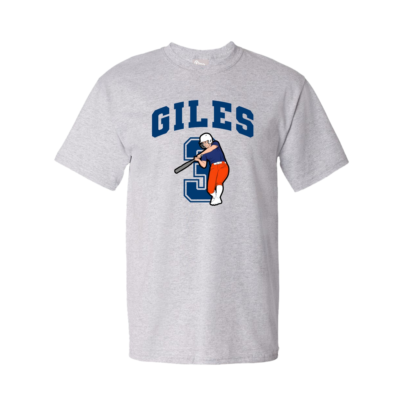 Tee — Number in Grey