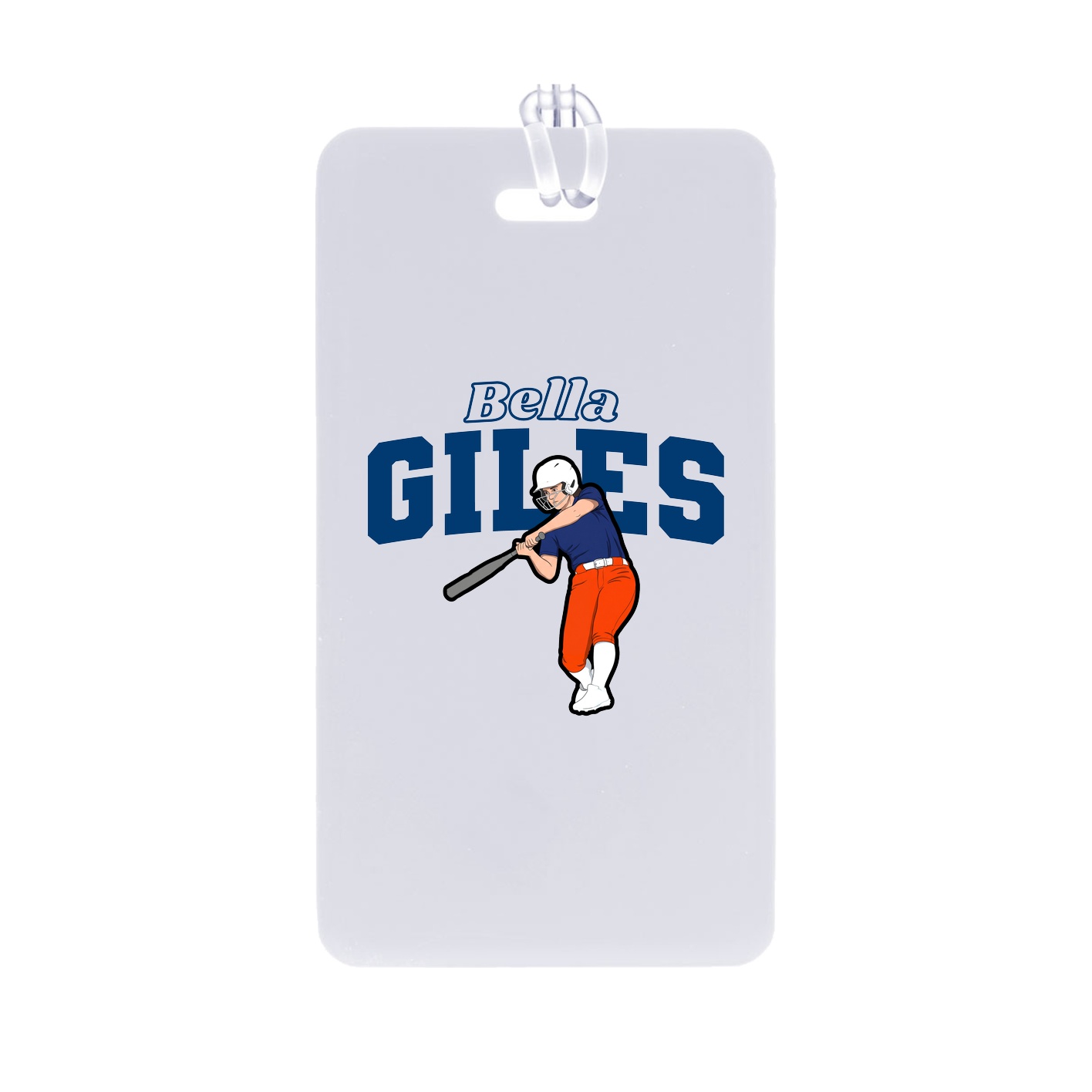 Bag Tag — Name Arch in Classic