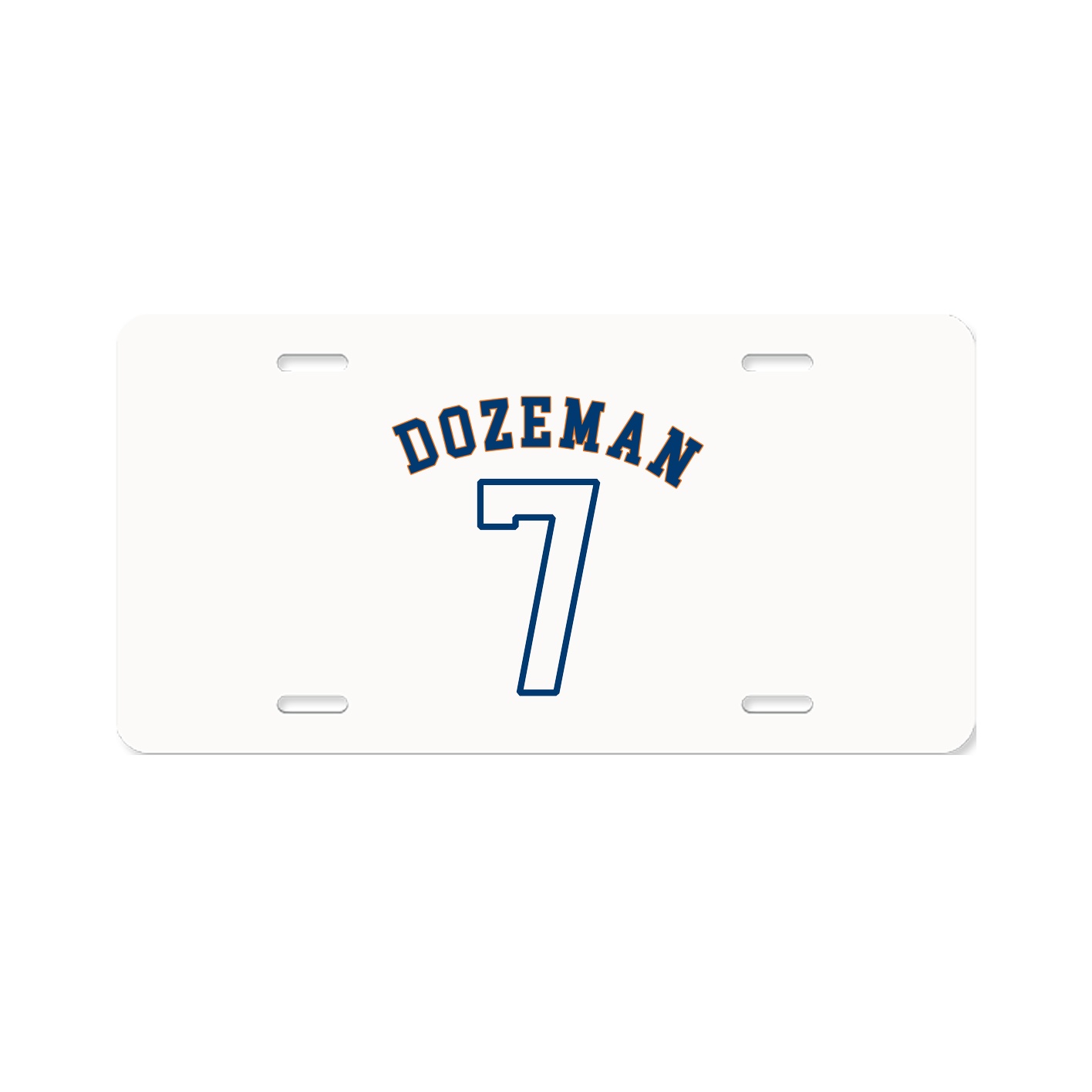 License Plate — Shirsey Arch in Classic