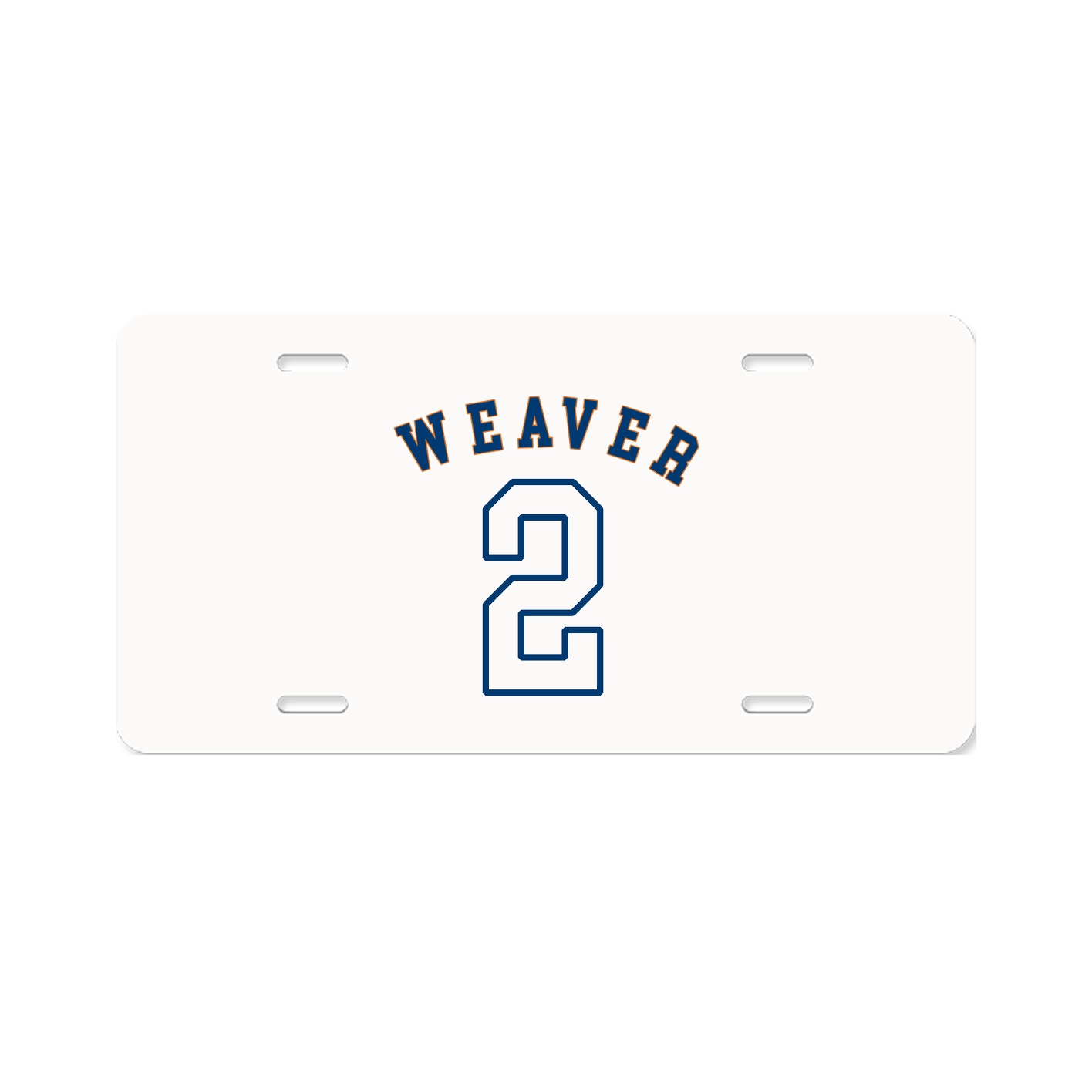 License Plate — Shirsey Arch in Classic