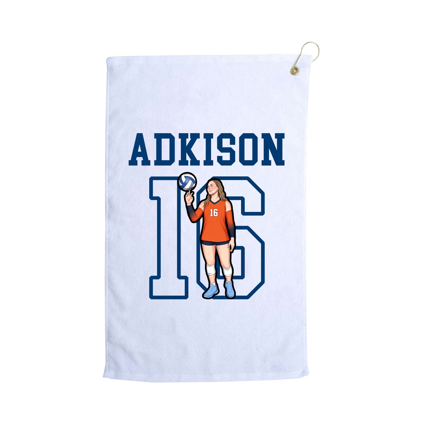 Golf Towel — Shirsey in White