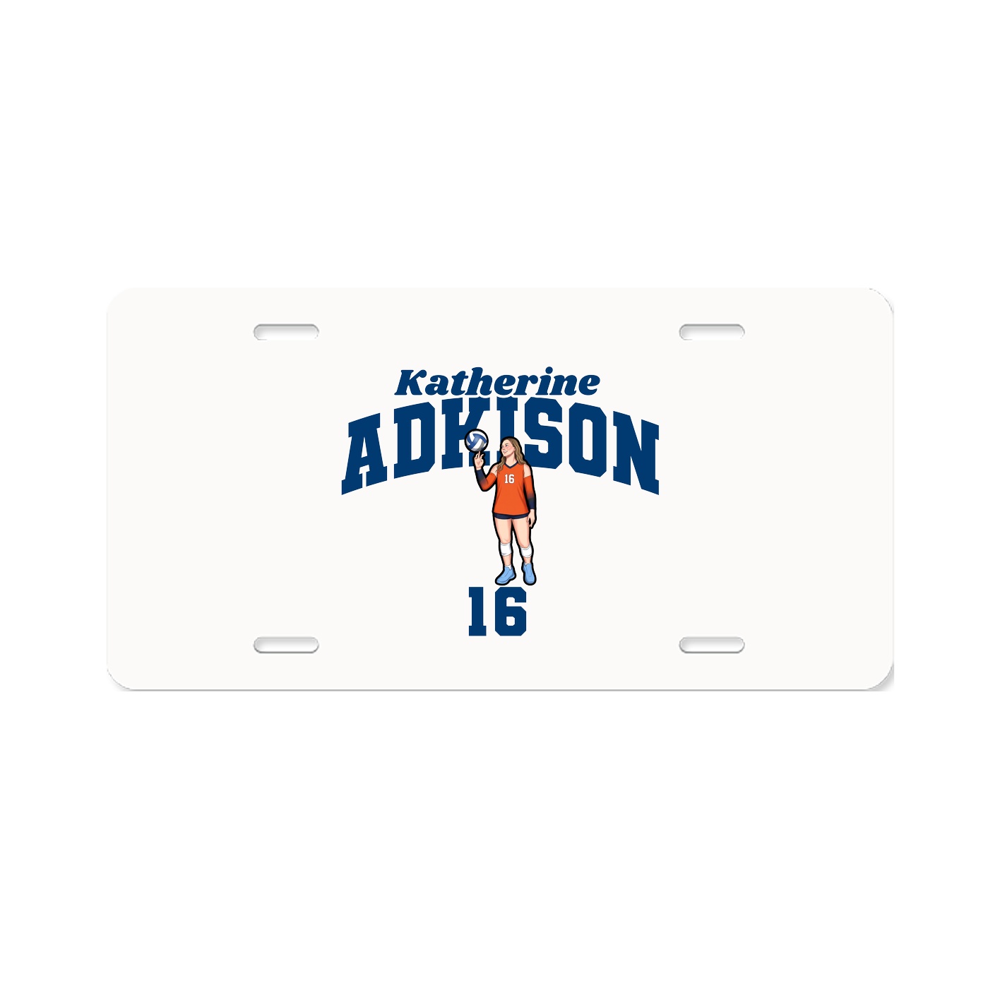 License Plate — Signature Arch in Classic