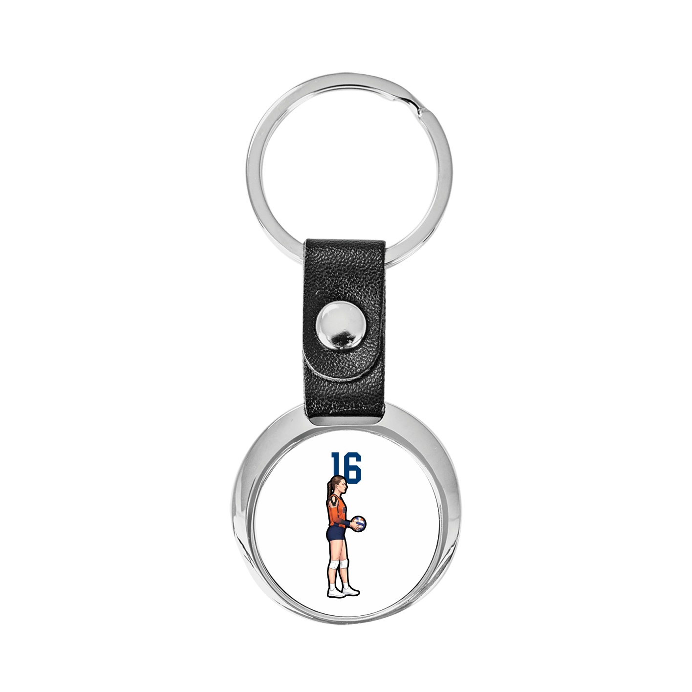 Key Chain — Number Top in Classic