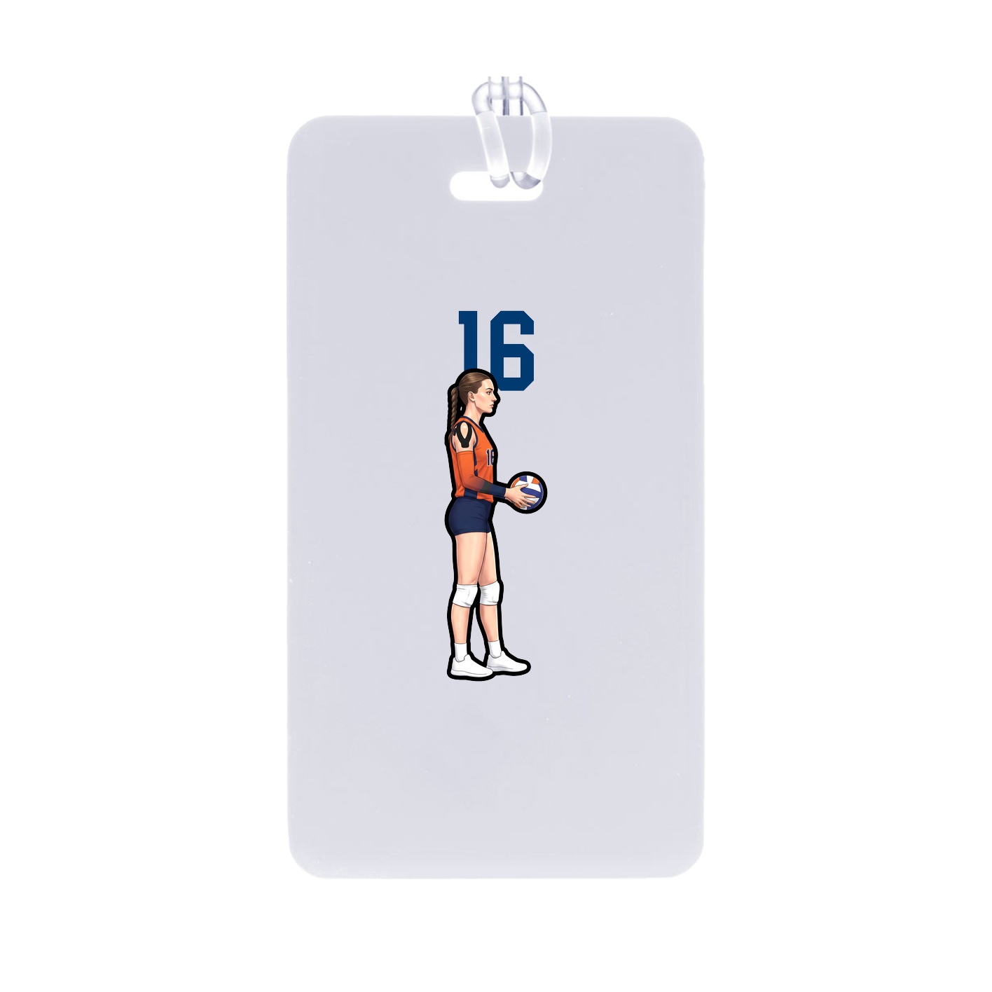 Bag Tag — Number Top in Classic