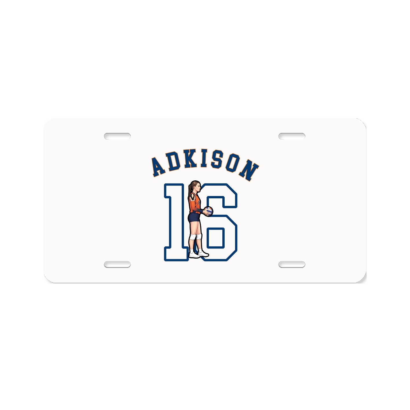 License Plate — Shirsey Arch in Classic
