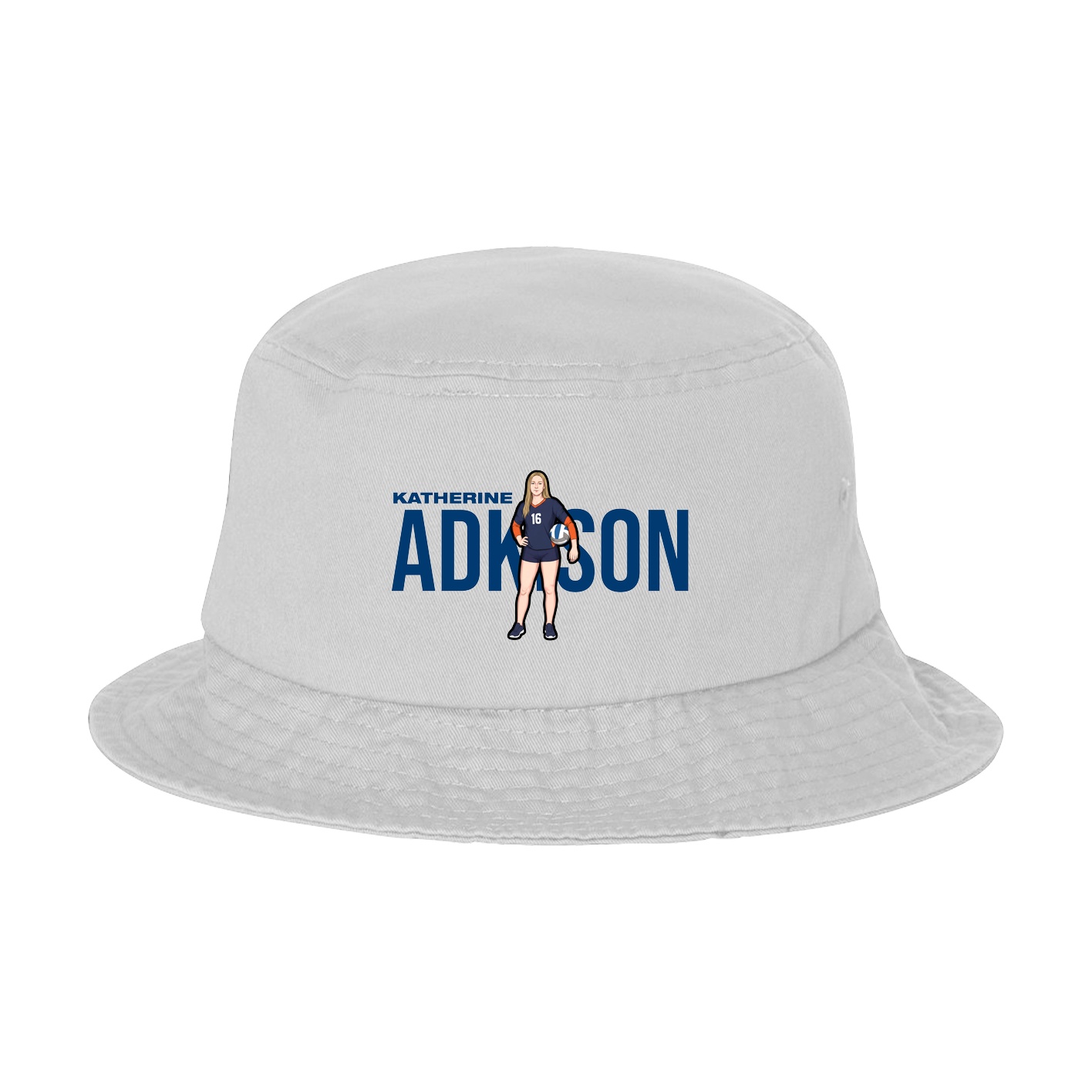 Bucket Cap — Player Name in White