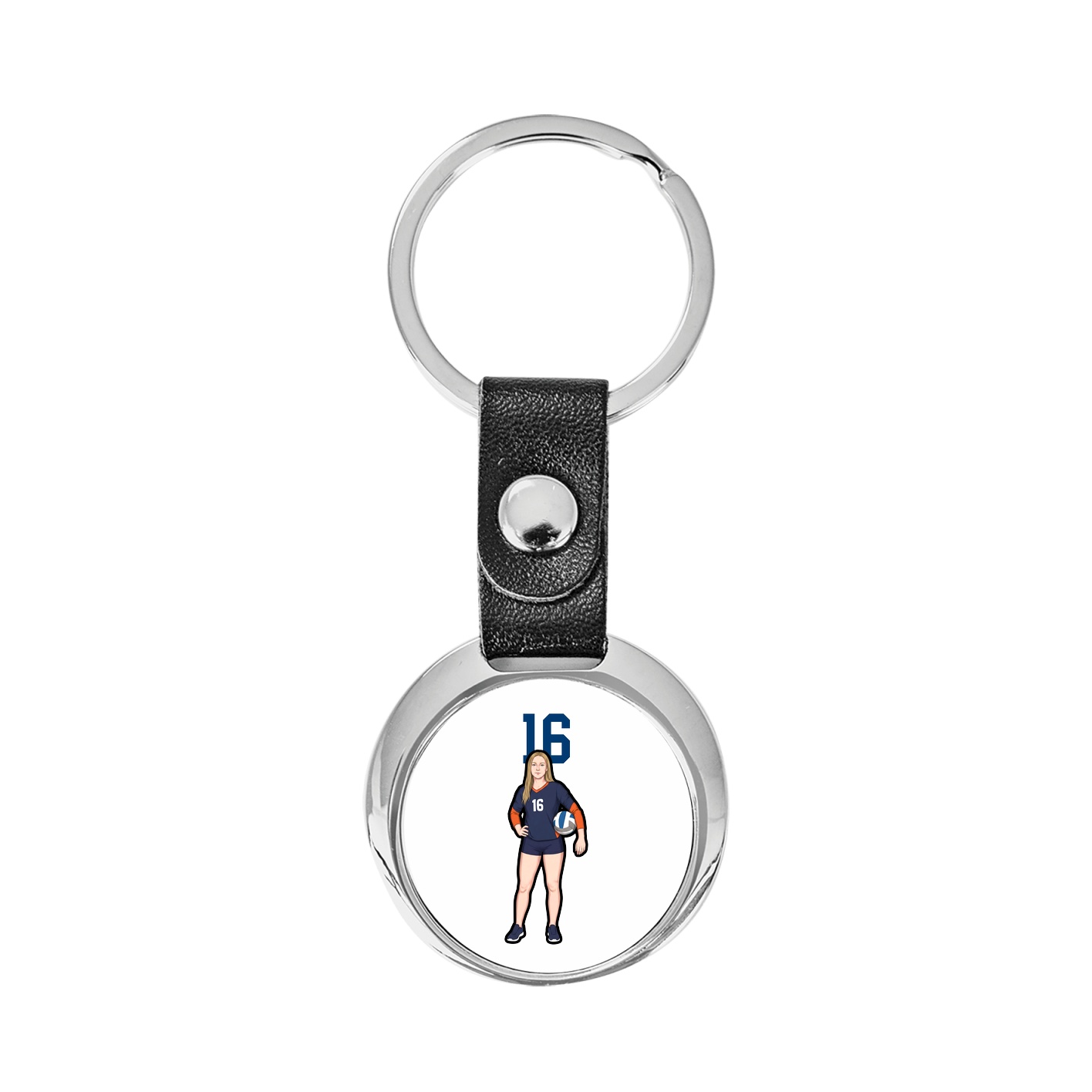 Key Chain — Number Top in Classic