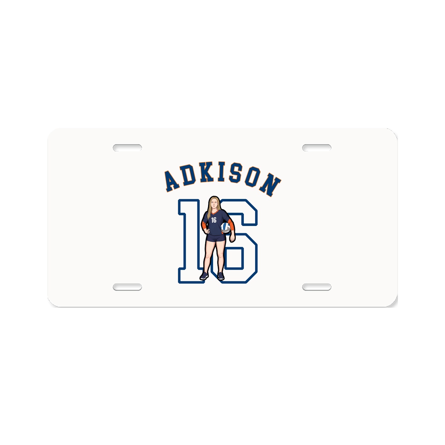 License Plate — Shirsey Arch in Classic