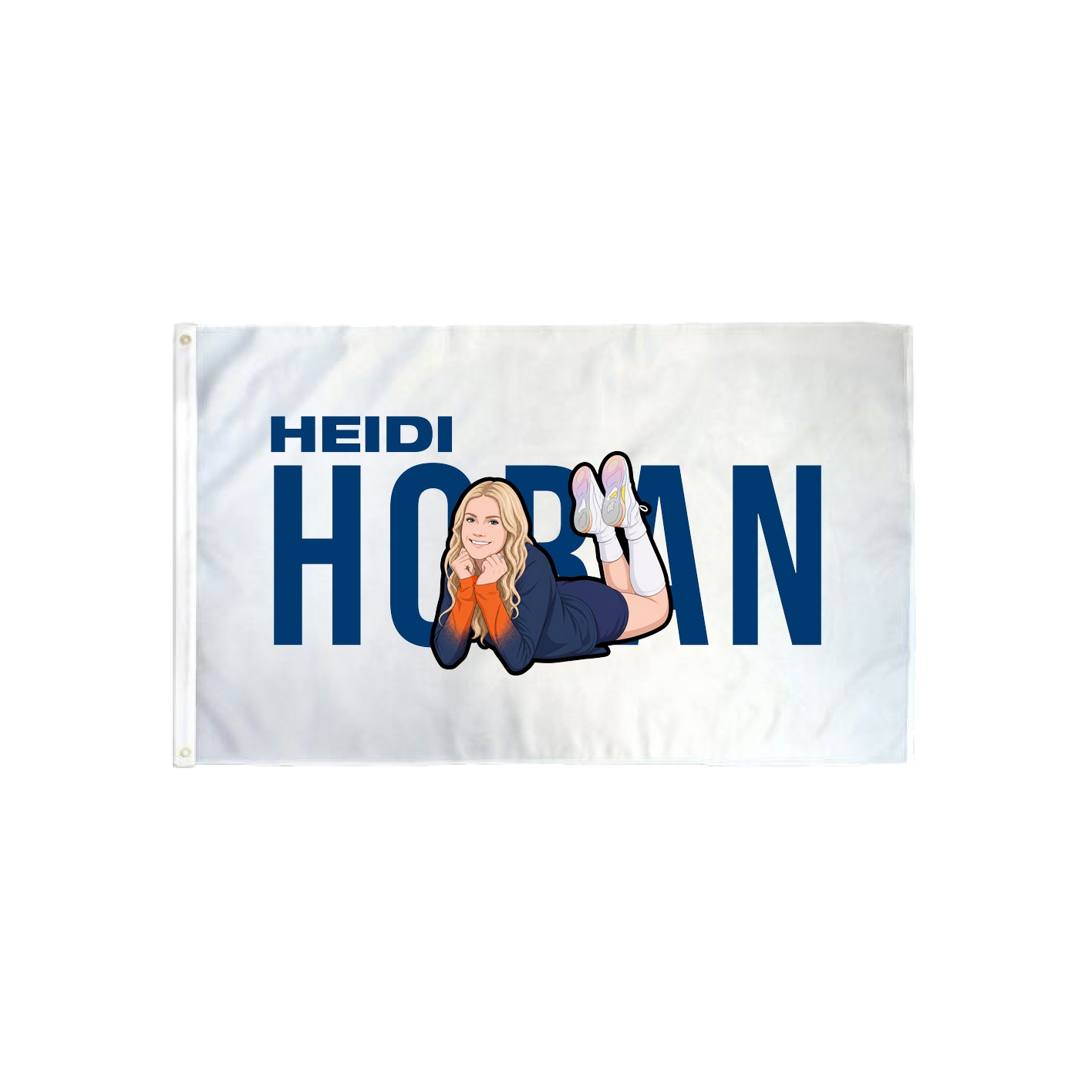3x5 Flag — Player Name in Classic