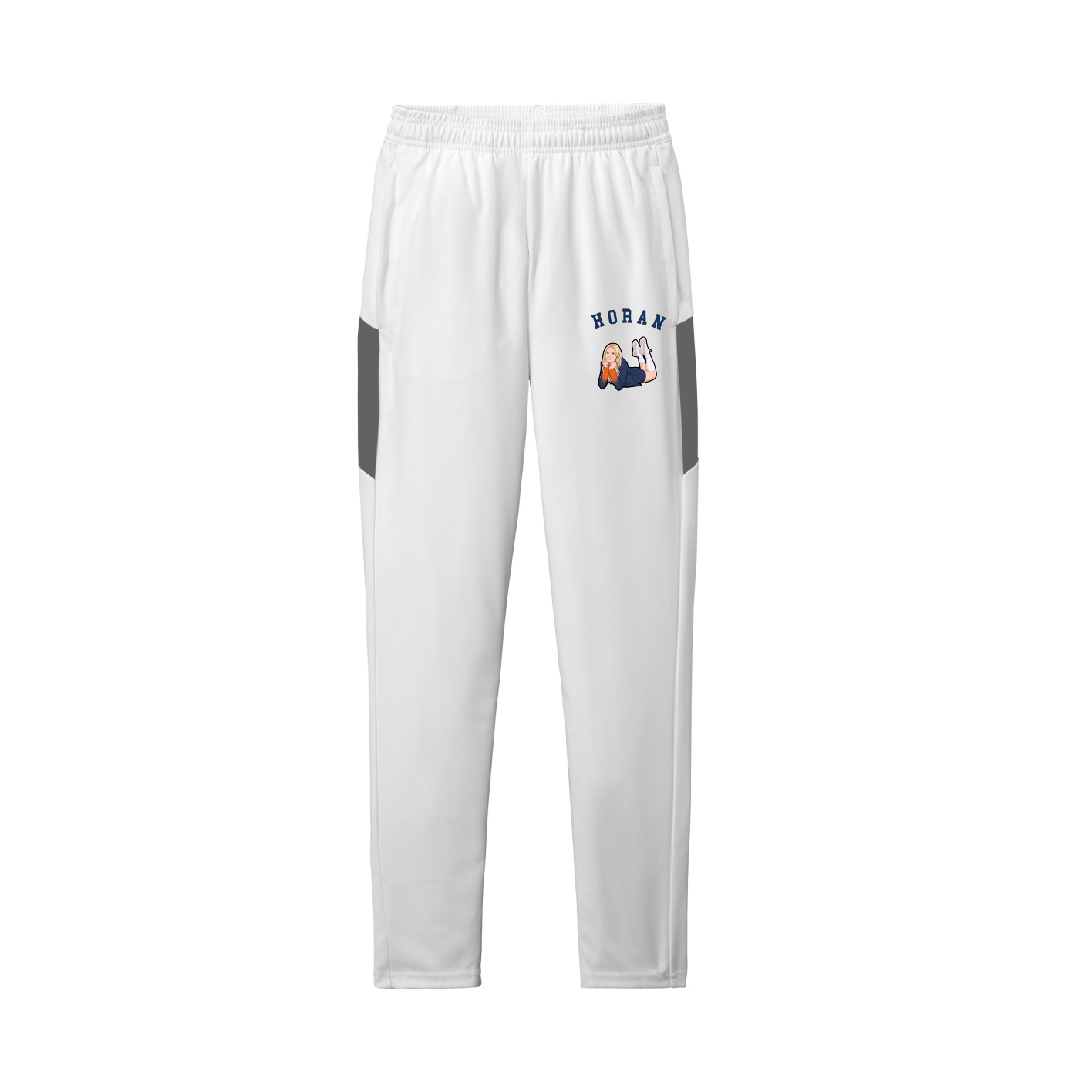 Team Travel Pant — Shirsey Arch in White/Grey