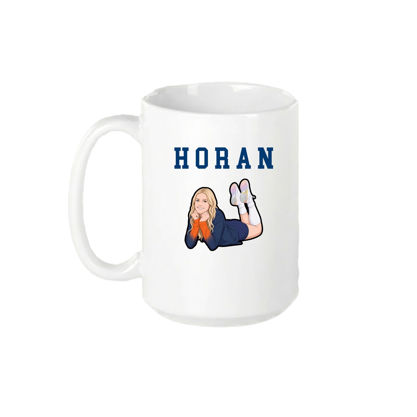 15oz Coffee Mug — Shirsey in White