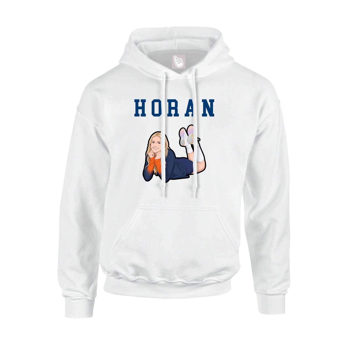 Youth Hoodie — Shirsey in White