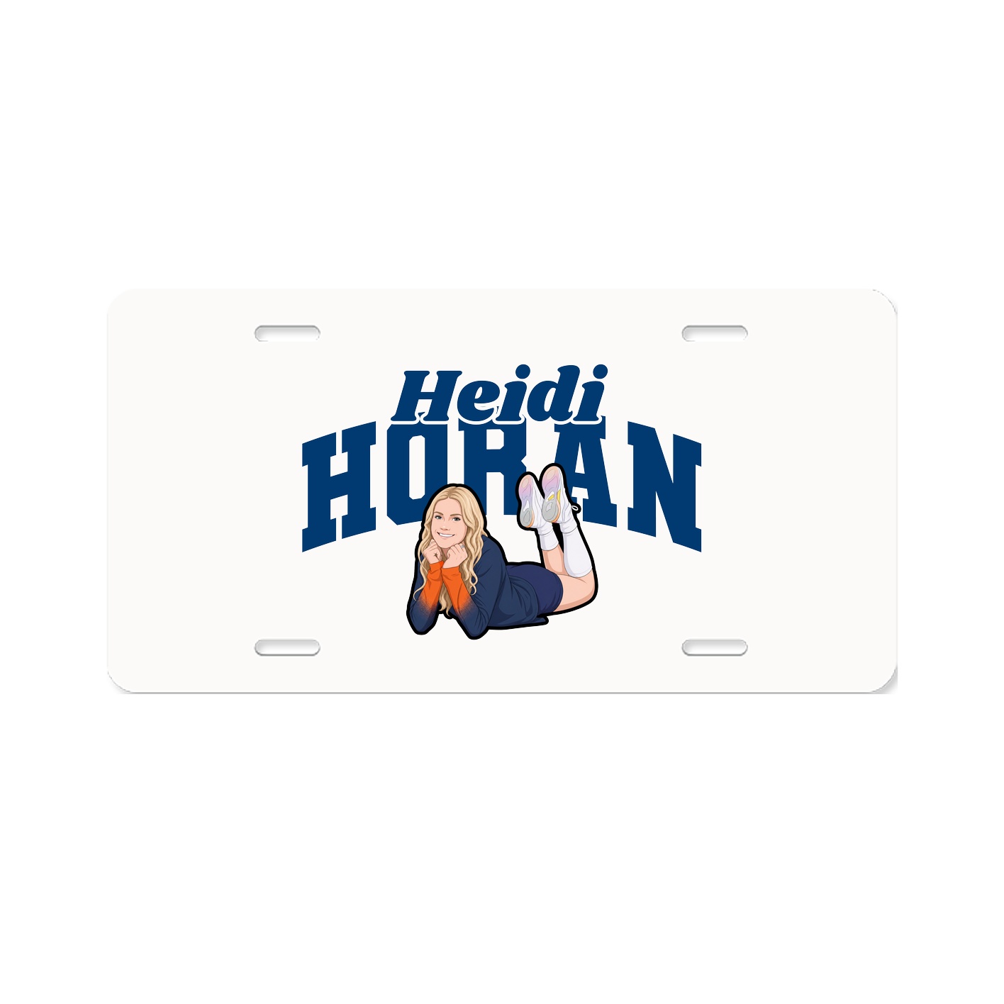 License Plate — Signature Arch in Classic