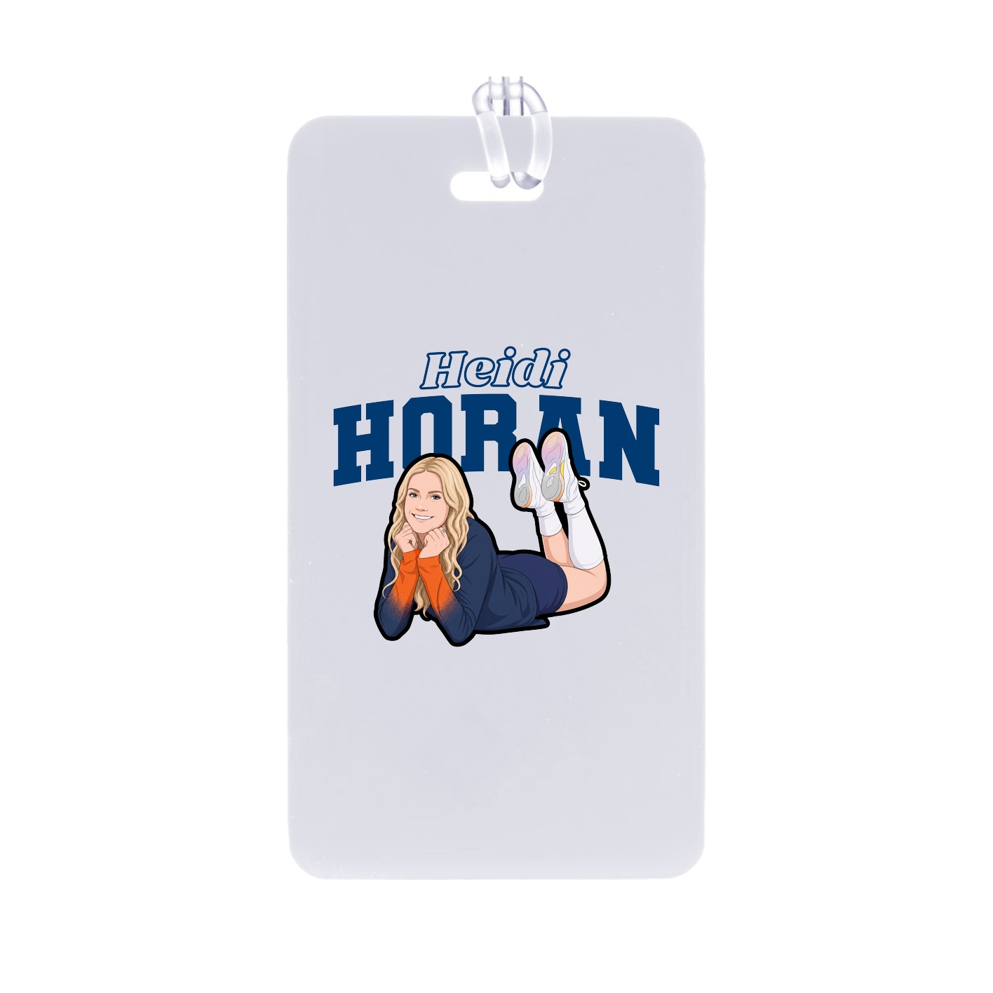 Bag Tag — Name Arch in Classic