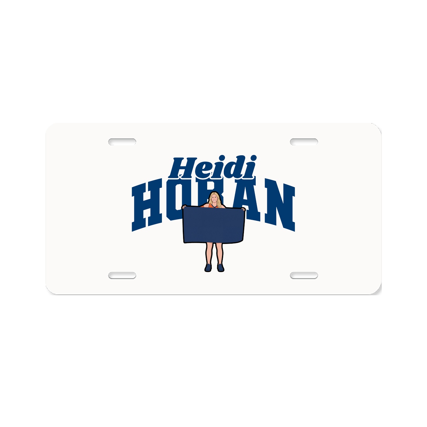 License Plate — Signature Arch in Classic