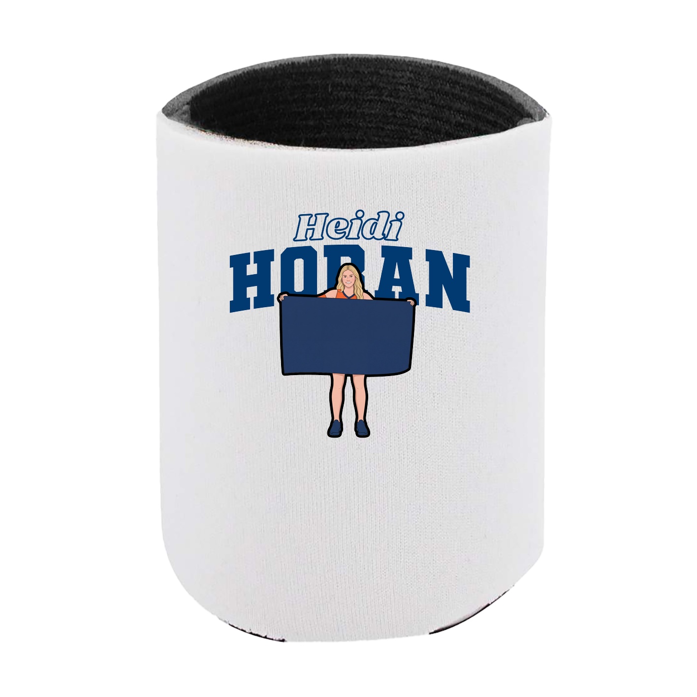 Can Holder — Name Arch in White