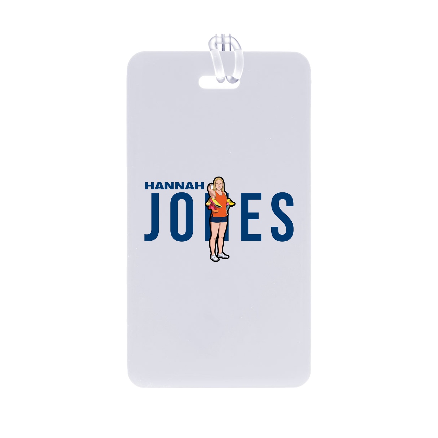Bag Tag — Player Name in Classic