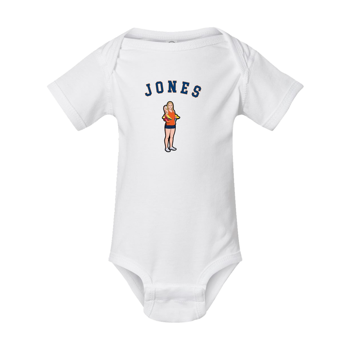 Baby Onesie — Shirsey Arch in White