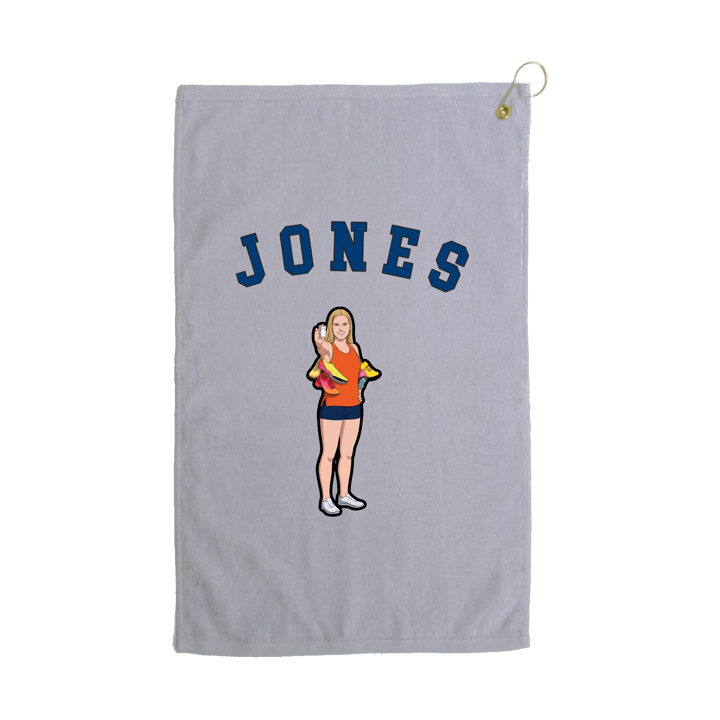 Golf Towel — Shirsey Arch in Grey