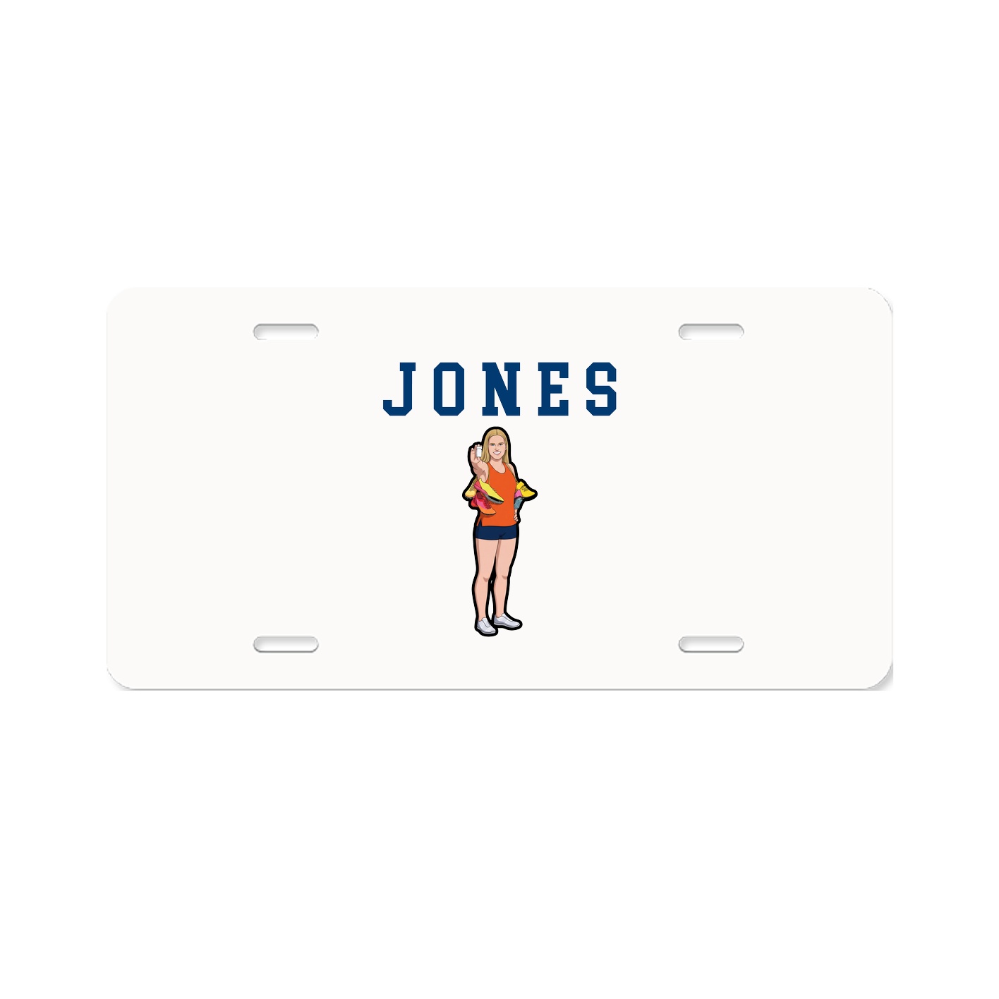 License Plate — Shirsey in Classic