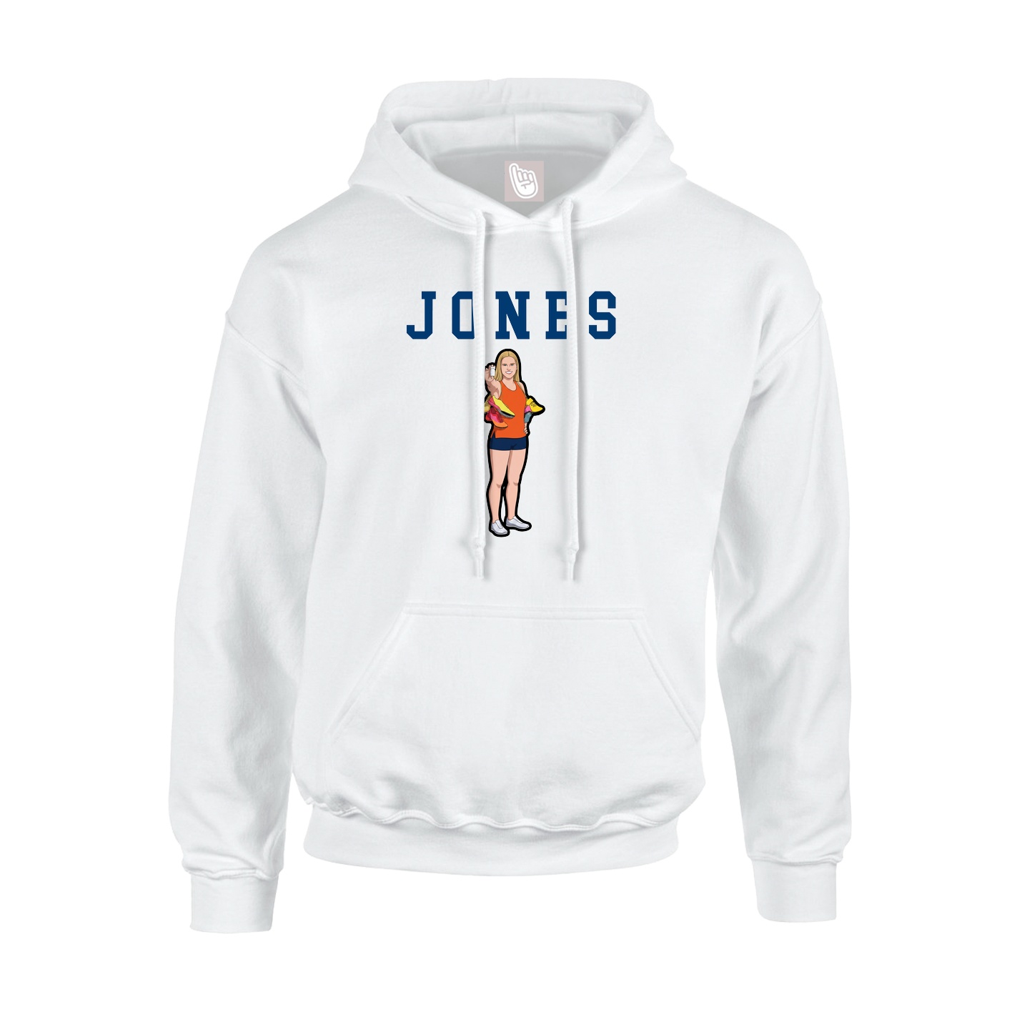 Youth Hoodie — Shirsey in White