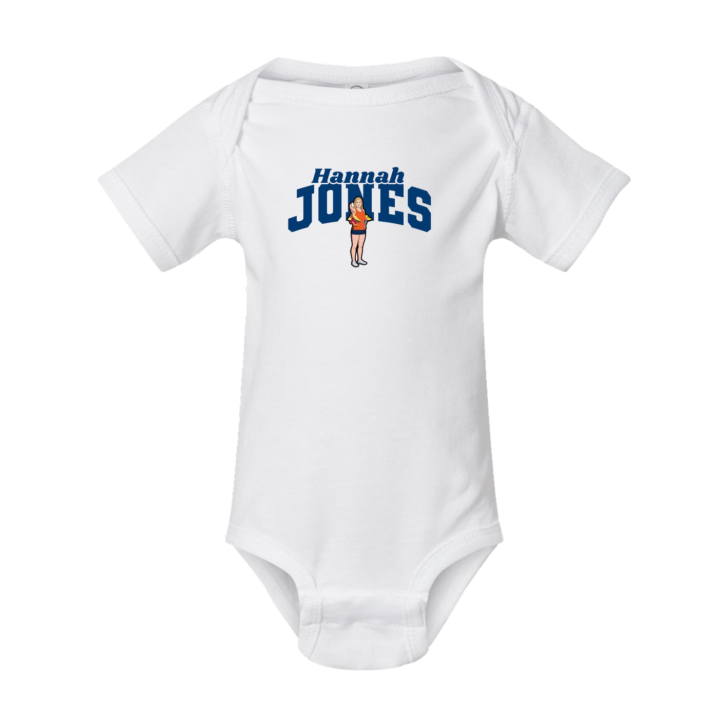 Baby Onesie — Signature Arch in White
