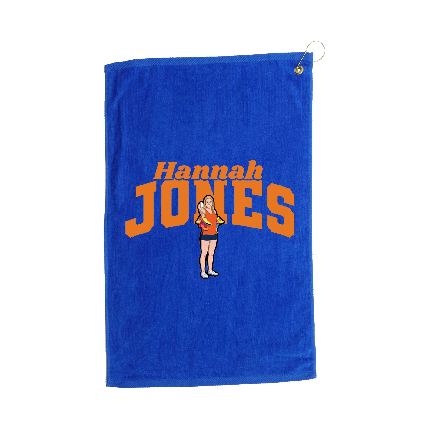Golf Towel — Signature Arch in Royal