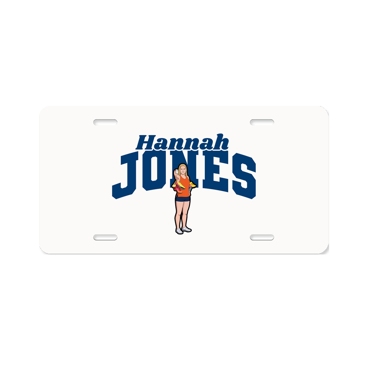 License Plate — Signature Arch in Classic